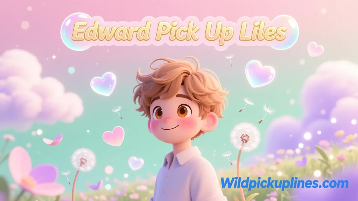 Edward Pick Up Lines