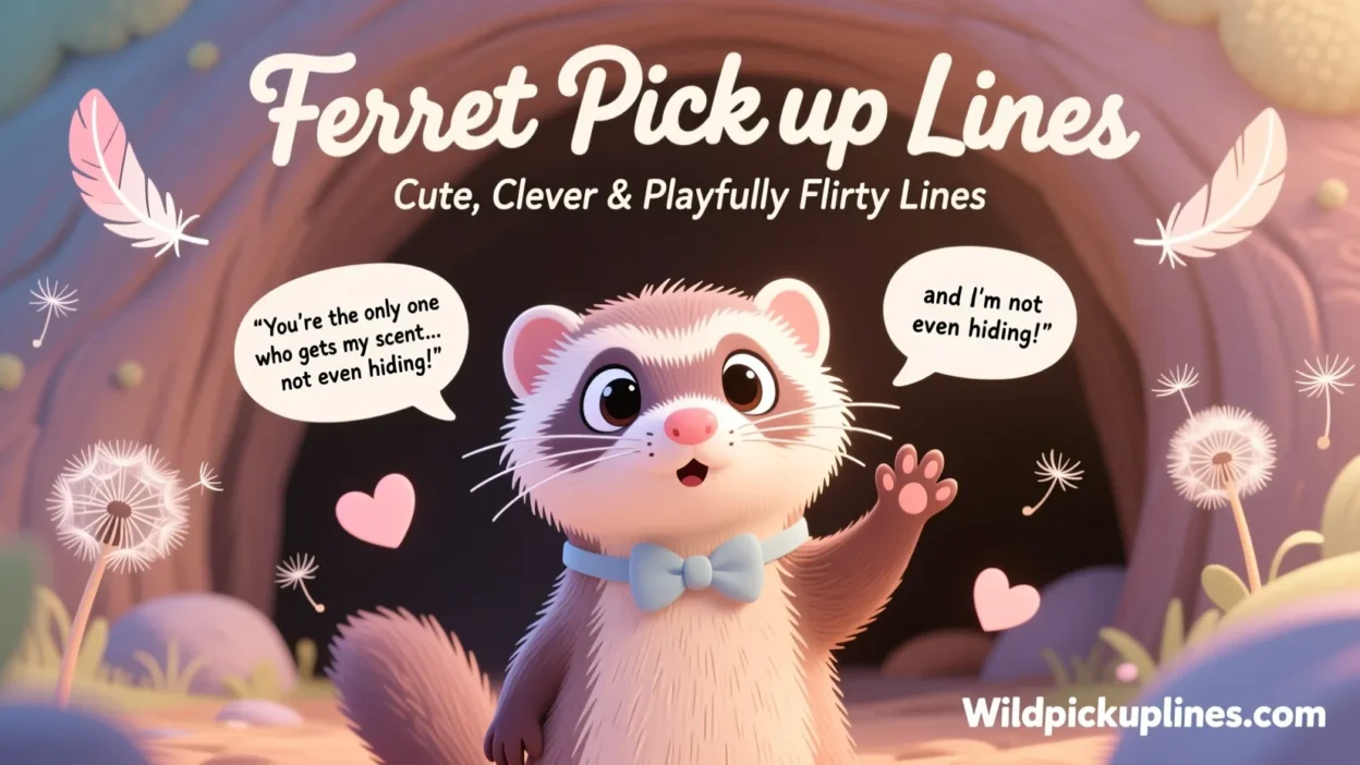 Ferret Pick Up Lines