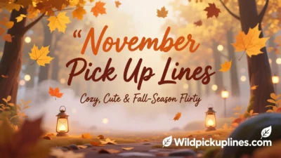 November Pick up Lines