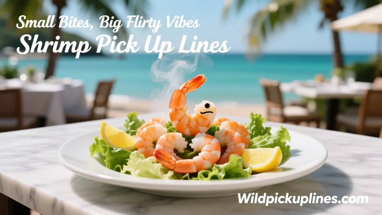 Shrimp Pick up Lines