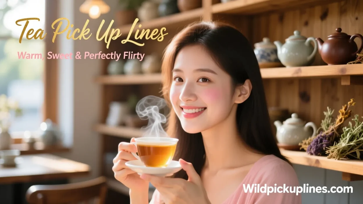 Tea Pick up Lines